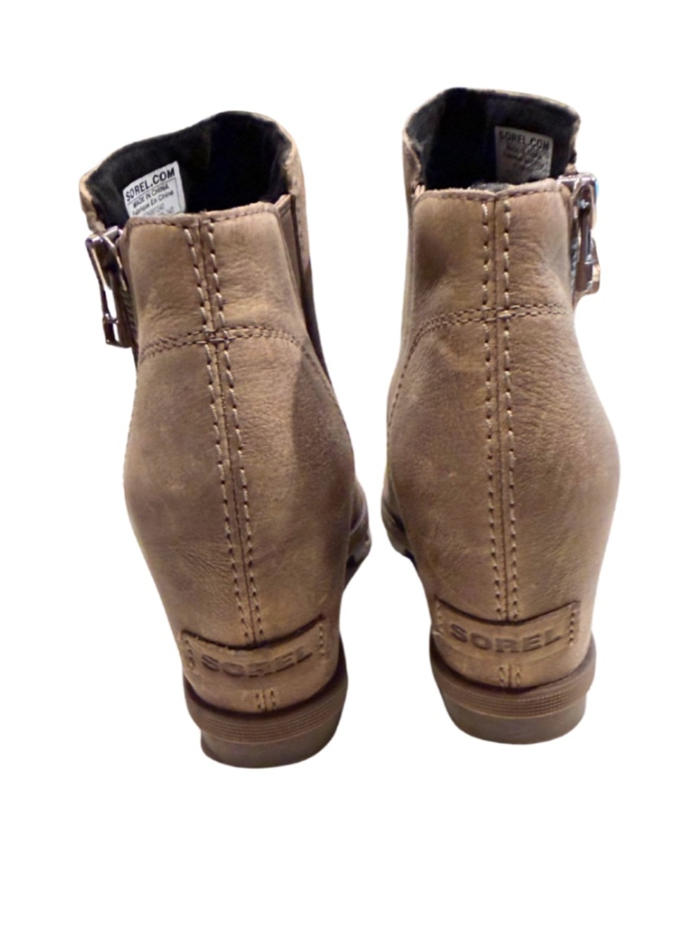 SOREL Joan Of Arctic Wedge II Zip Boot. 7.5 - Picture 3 of 4